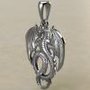 Подвеска с Амулетом Дракон из серебра