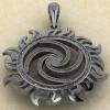 подвеска Славянский оберег Исток из серебра