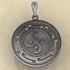Славянская подвеска «Коловрат воздушный» серебро