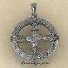 Оберег компас Викингов серебро