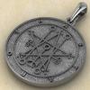 Подвеска «Сигил Астарот» из серебра — авторский амулет | мастерская Брокка