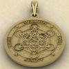 кулон Печать Метатрона золото