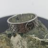 Перстень с Славянским оберегом Чертог Ворона из серебра