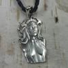 Амулет Медуза Горгона из серебра