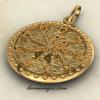 Рунический Амулет «Солнышко» из золота